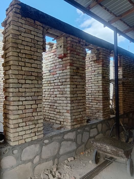 Beton styashka tom yopish xizmatlari blok terish