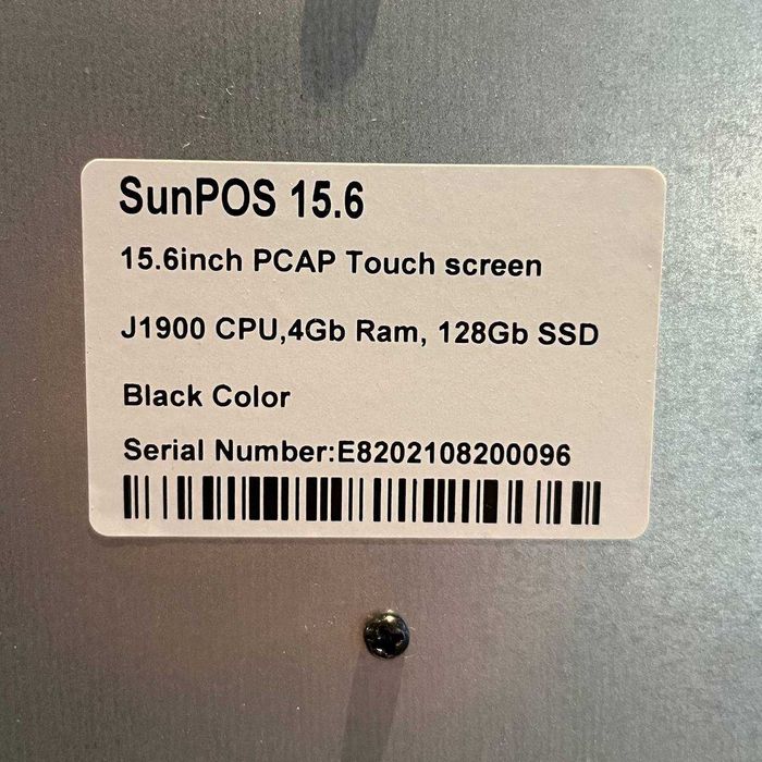 POS All in one, 15.5 inch, Touch Screen, Windows