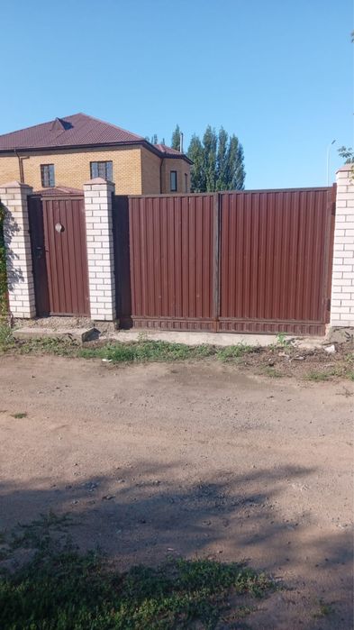 Ворота въездные б/у