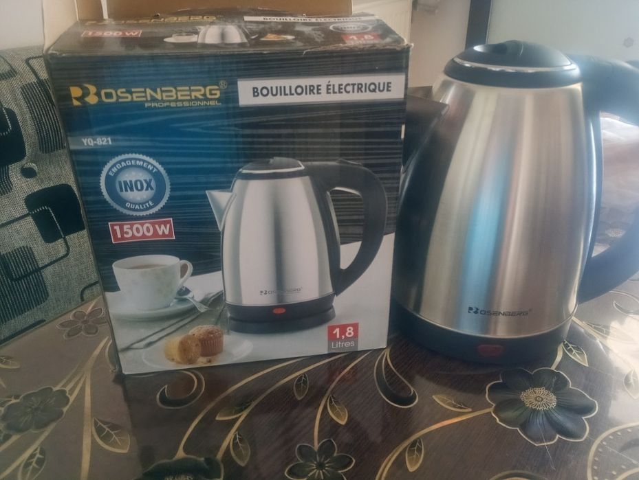 Fierbător Electric Rosenberg (1.8L, 1500W) – Nou, în cutie!