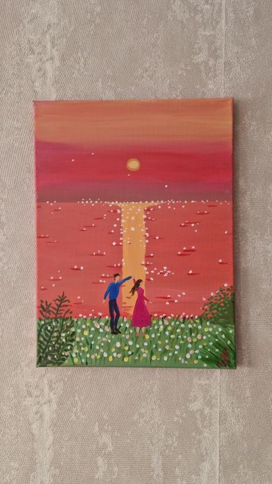 Tablouri pictate manual canvas