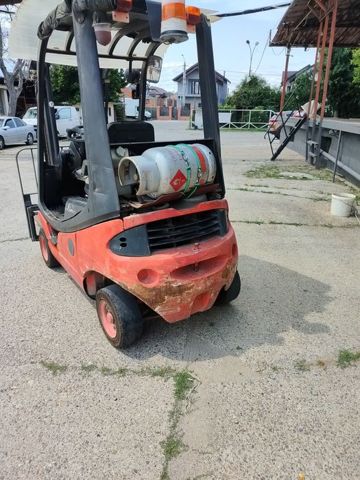 Motostivuitor Stivuitor linde h18 gaz an fabricație 2008
