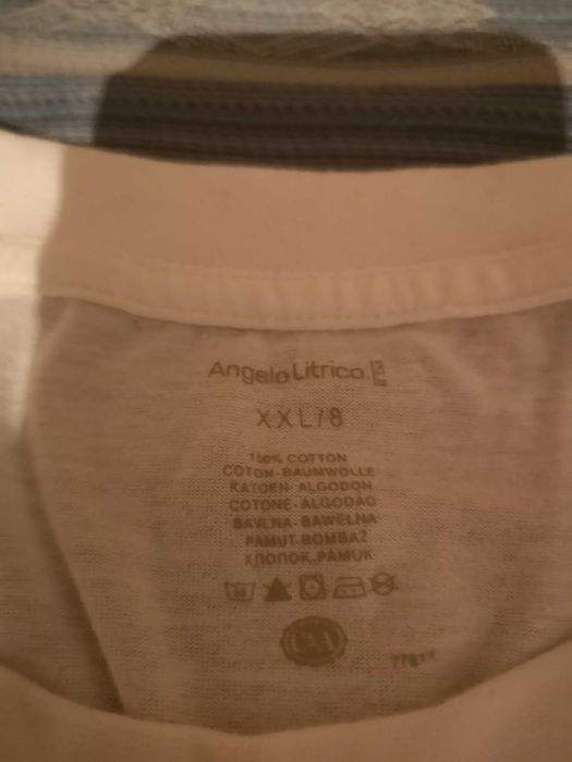 мъжки тениски 2ХL - x 11 броя - бели