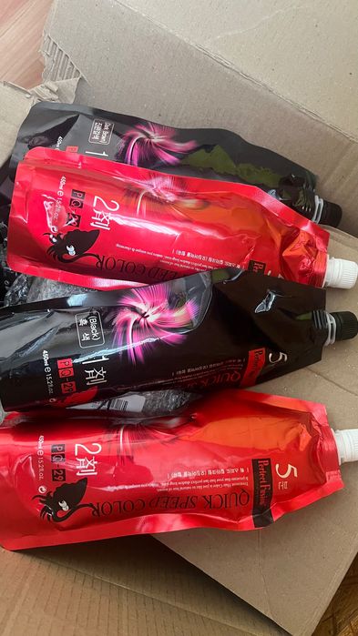 Краска для волос новые