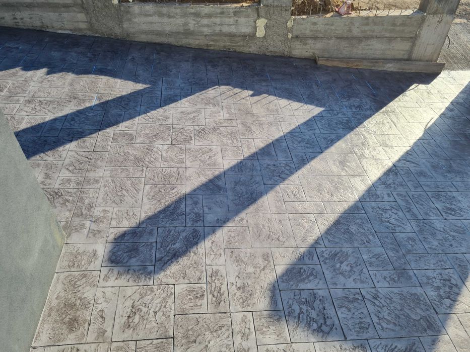 Beton amprentat vâlcea