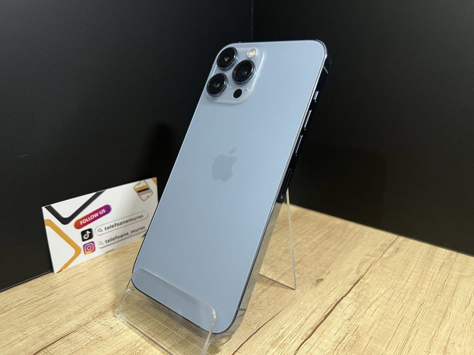 iPhone 13 Pro Max 128Gb Sierra Blue Second-Hand Foarte Bun 3 ani garan
