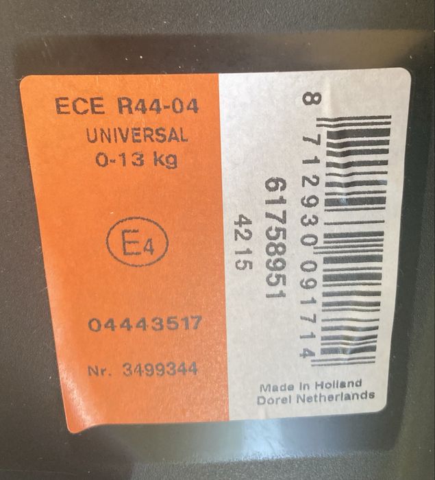 Столче/кош за кола Maxi Cosi 0-13кг