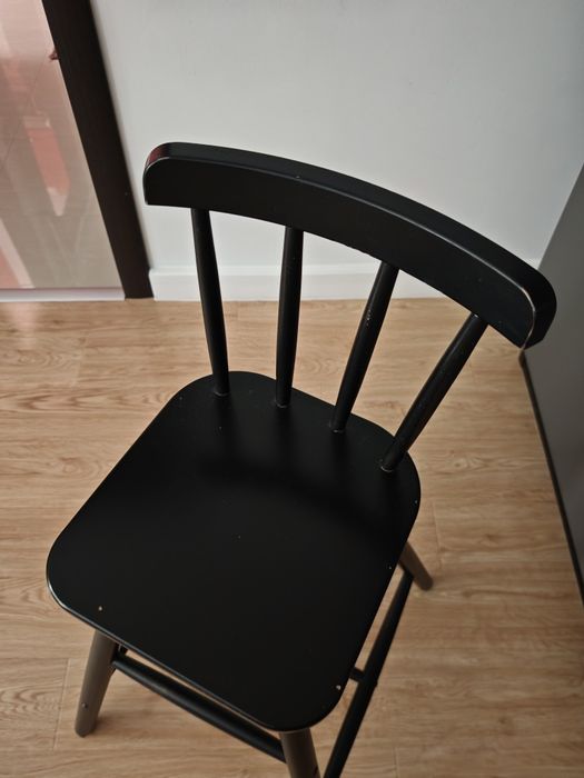 Scaun junior IKEA negru