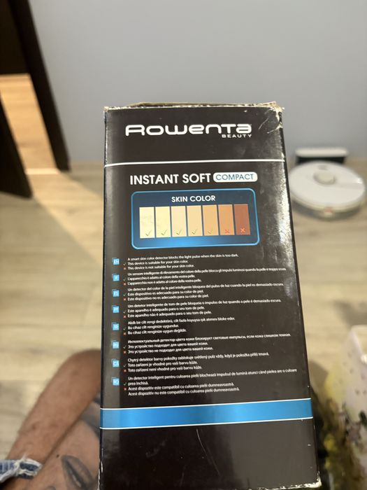 Фотоепилатор Rowenta Beauty Instant Soft Compact