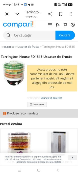 Uscător fructe, legume, ierburi...