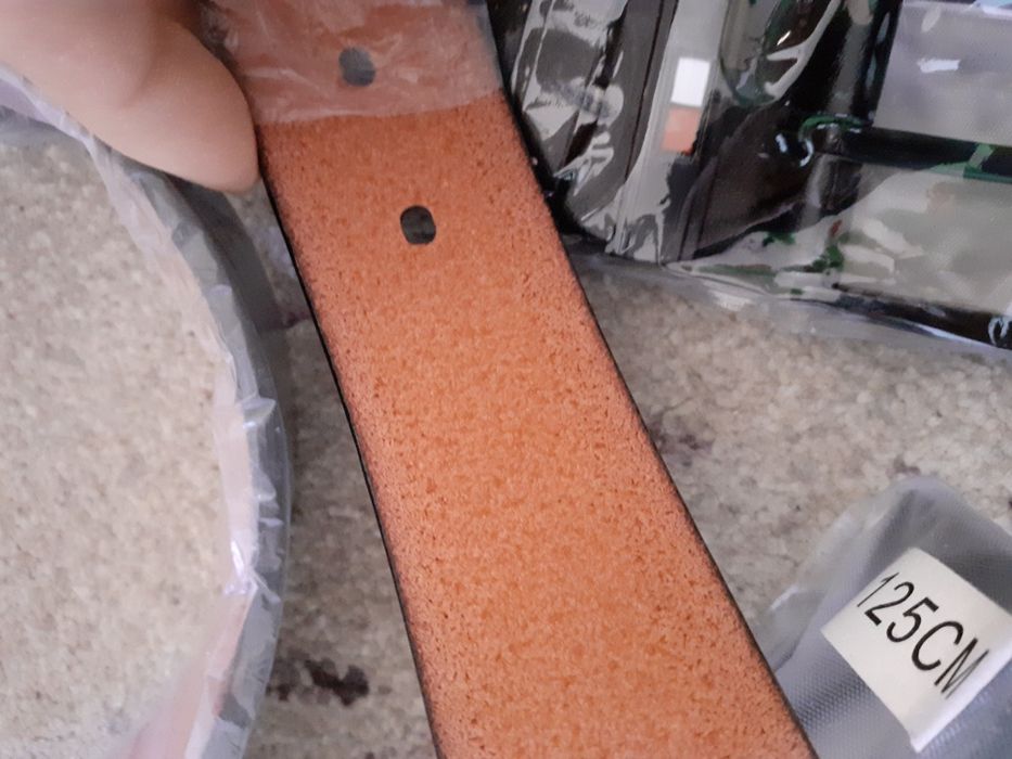 Curea neagra maro negru 125 120 115 cm Tommy Hilfiger piele naturala