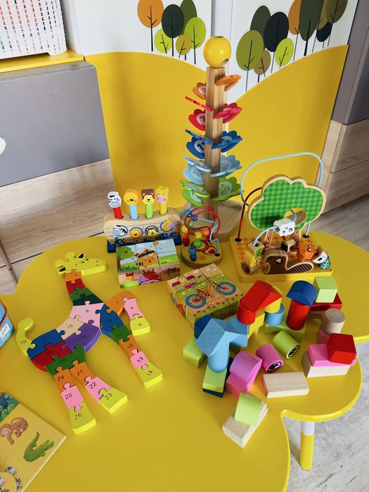 Дървени играчки/пъзел/сортер