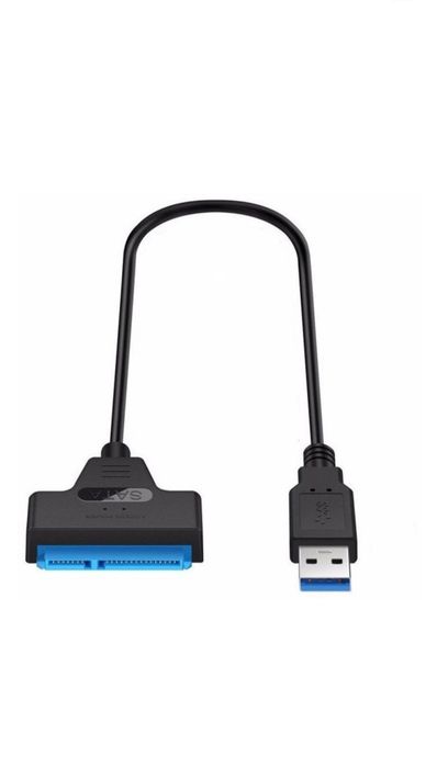 Кабель Адаптер USB 3.0 A на SATA, для жестких дисков 2.5 и SSD