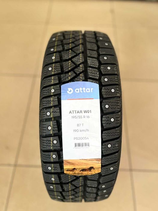 195/55 R16 ATTAR W01 шипованные