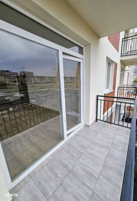 Ap. finisat la alb cu 2 camere, parcare exterioara, Magnolia Sibiu