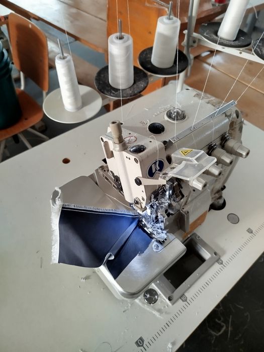 Mașina cusut liniara/surfilat/wiubardek/boiler aburi cu doua posturi