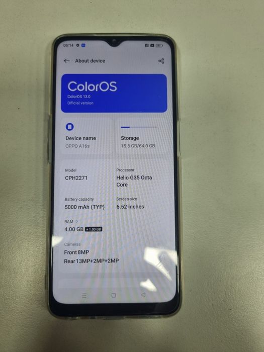 Oppo A16s Blue DualSim Impecabil ca Nou