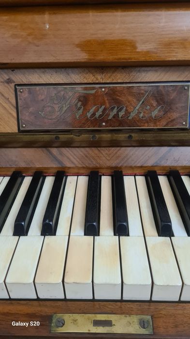 Пианино Franke, 1869 г.