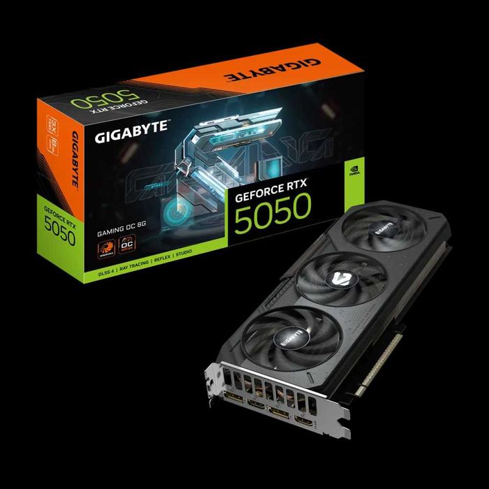 Видеокарта GIGABYTE GeForce RTX 5050-8gb GAMING OC