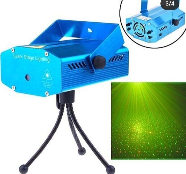 Мини лазер светомузыка новые.