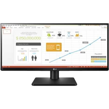 Монитор LG 29UB67-B 29" 2560x1080 UltraWide IPS с 6 месеца гаранция