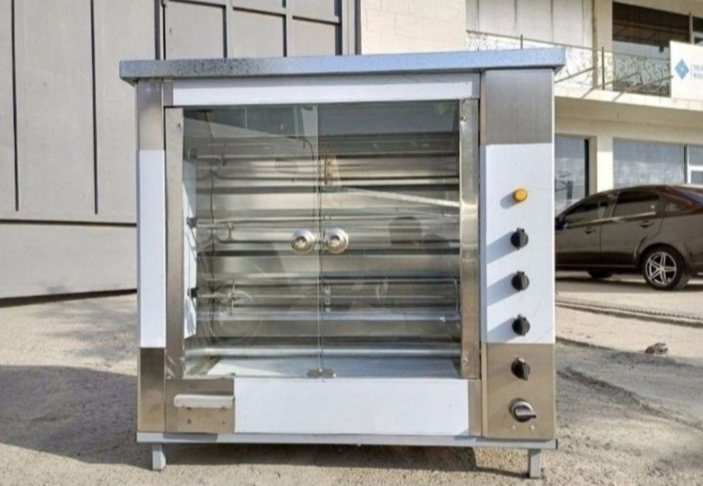 Giril aparat tovuq pishirib beradi gril