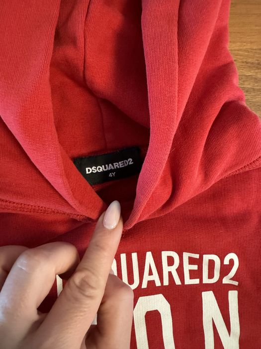 Dsquared2 Icon 3-4г.детски суичер блуза