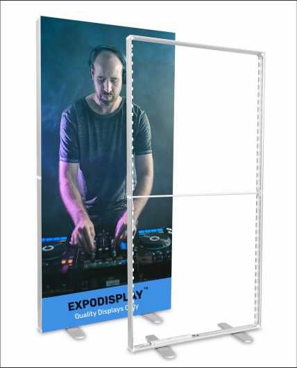 Casetă cu LED față textil