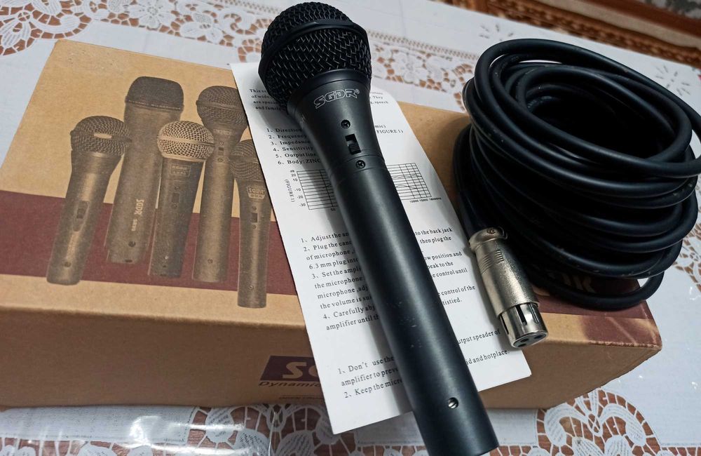 НОВЫЙ профессиональный Микрофон SGDR 59ND-H