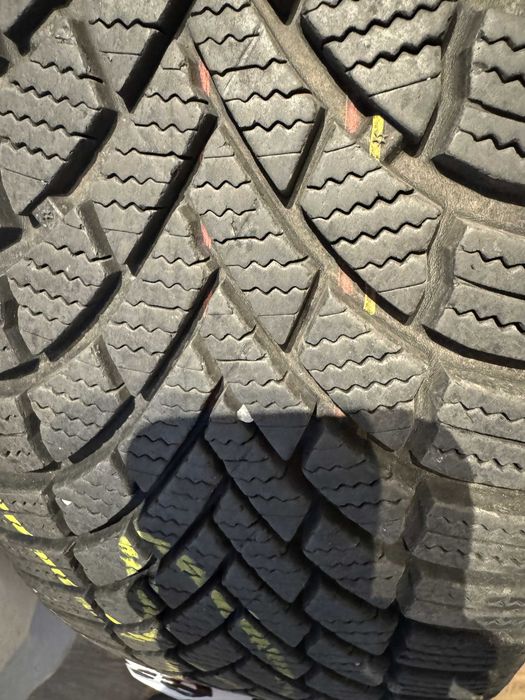 Jante aliaj R16 5x114.3 originale Mazda 3, Mazda CX-30, Mazda 6, Mazda CX-3 (4 jante + anvelope iarna Bridgestone))