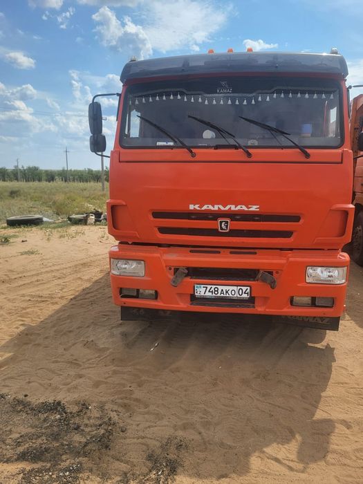 Камаз с прицепом