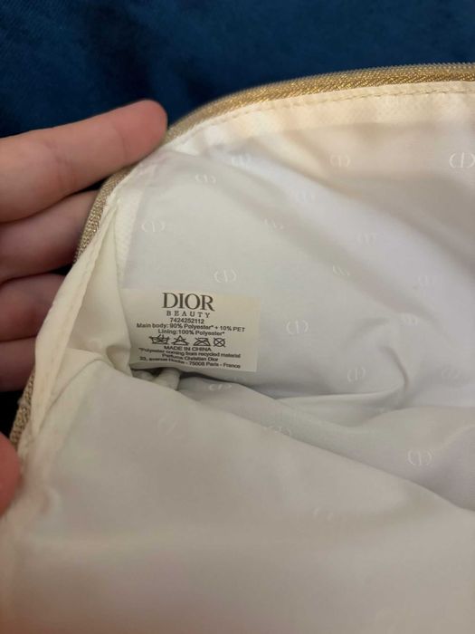 Geanta de cosmetice,editie limitata Dior Gold