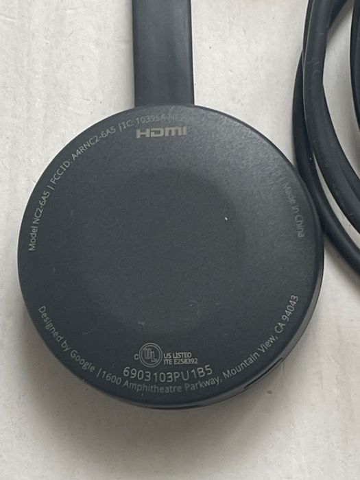 Google Chromecast 2 Медиаплеер