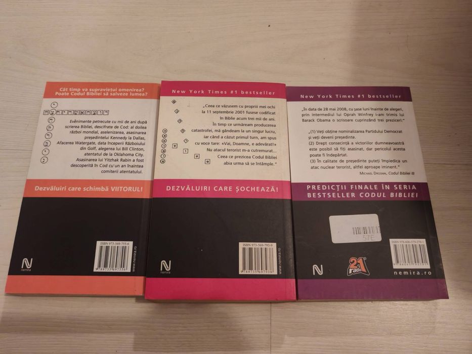 Michael Drosnin - Codul Bibliei - 3 volume