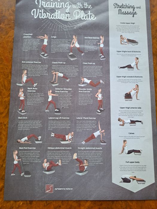 Вибрационна платформа за спортуване и фитнес
