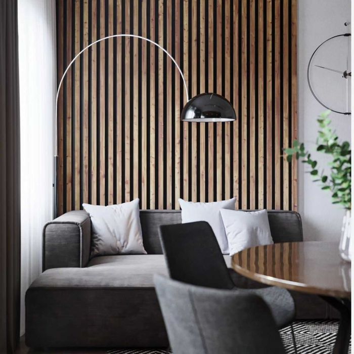 Декоративна стенна ламперия 8,8 см. /  300 см.