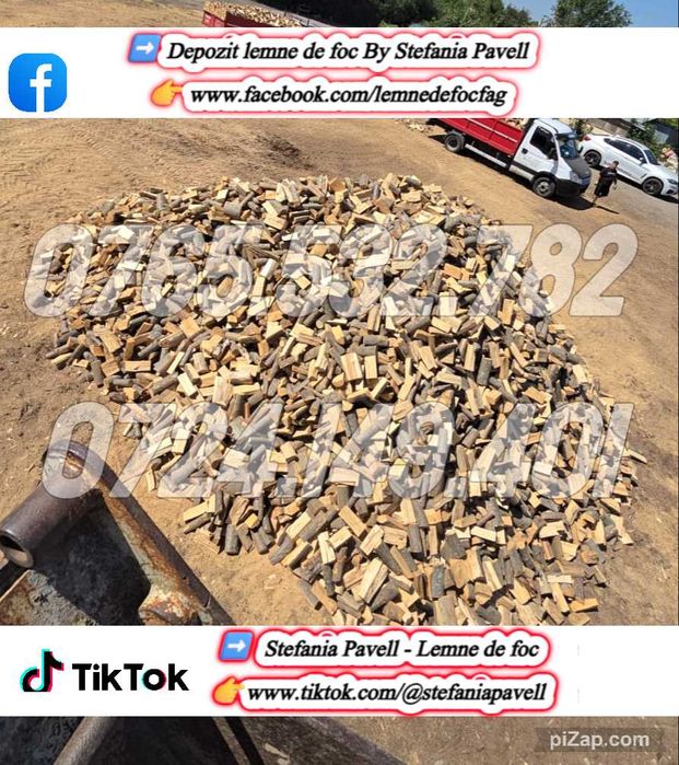 Lemne de foc din fag, esență tare, de calitate , tăiate și crăpate