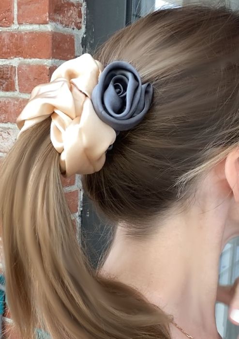 Шёлковые резинки для волос