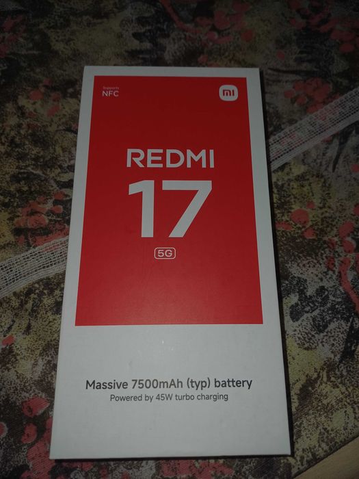 Xiaomi Redmi 17 5G Deep Blue 4GB Ram 128GB ROM