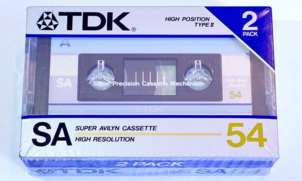 Casete audio TDK SA Denon Victor - Type 2 - NOI / Sigilate