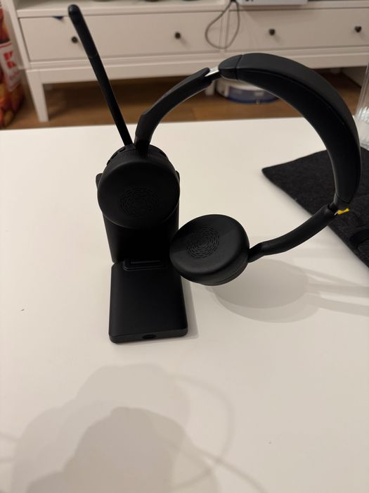 Casti PC wireless cu microfon Jabra Evolve2 55, USB-C, Negru