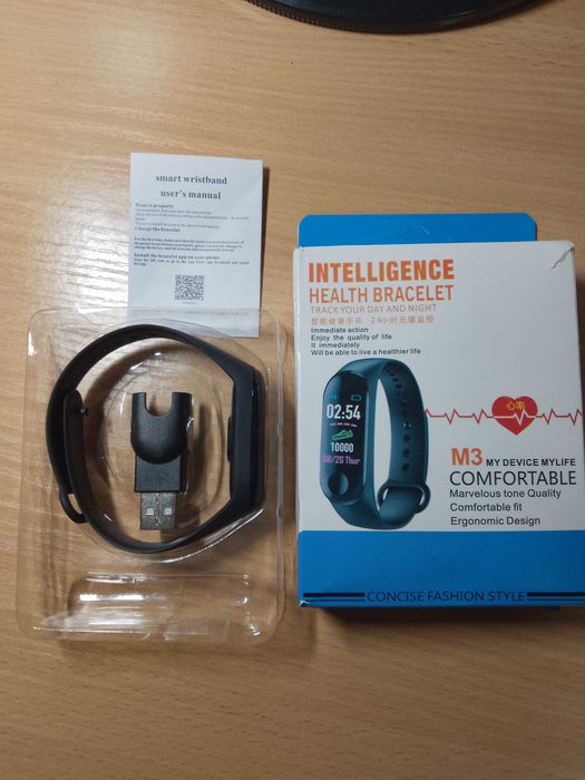 Смарт гривна M3 Intelligence Health Bracelet