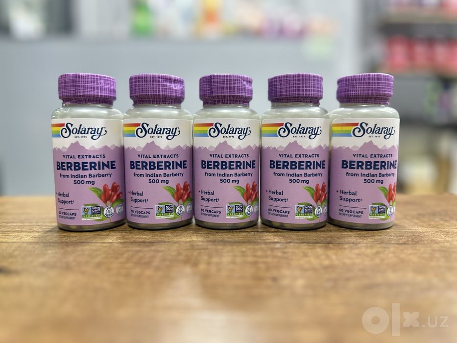 Solaray Berberine 500 mg 60 vegcaps
