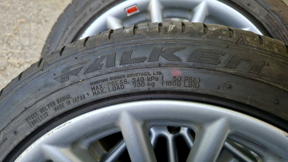 БМВ Е39 17 5х120 лети джанти BMW e36 e38 e39 e60. 5x120 235/45/17