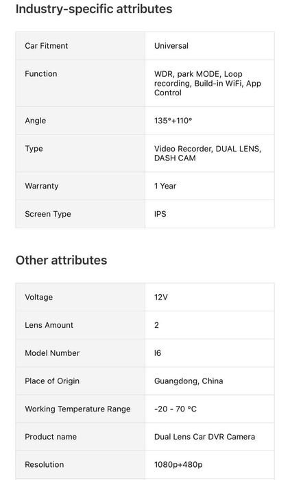 Oglinda auto cu camera marsarier de calitate