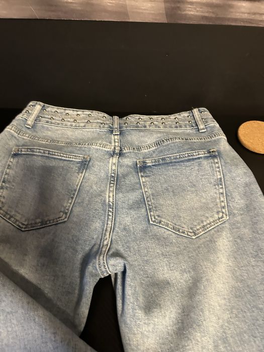 Дамски дънки светло син цвят нови