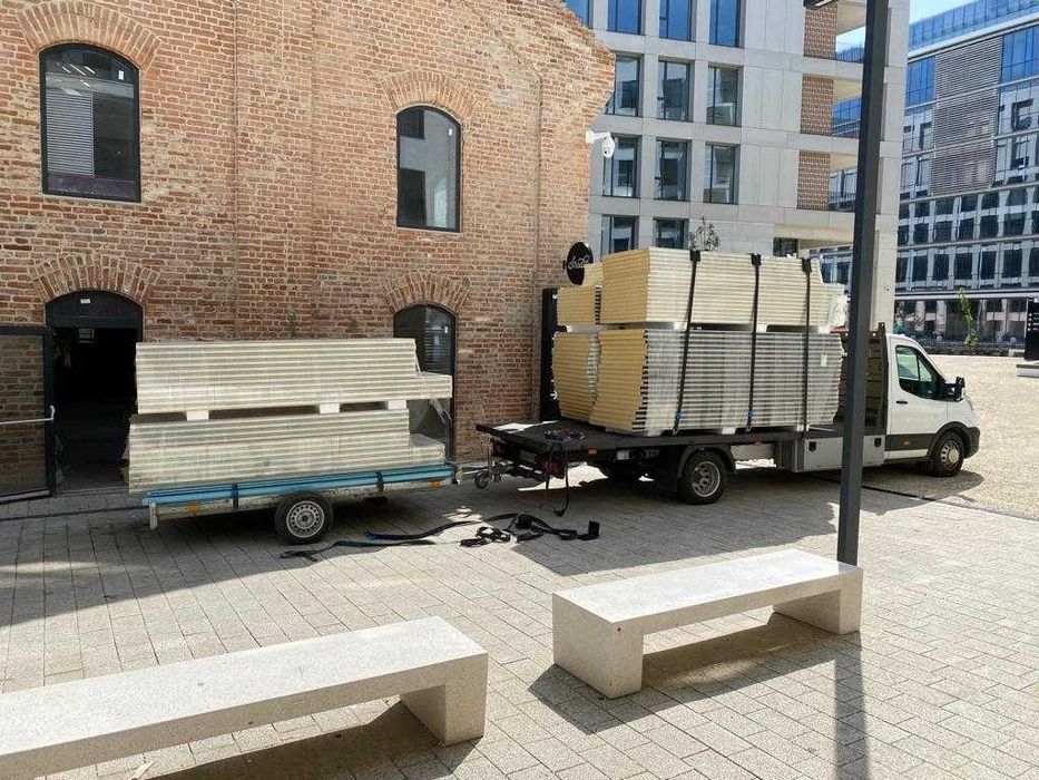 Stoc mare de Panouri Termoizolante tip Sandwich noi, calitatea I