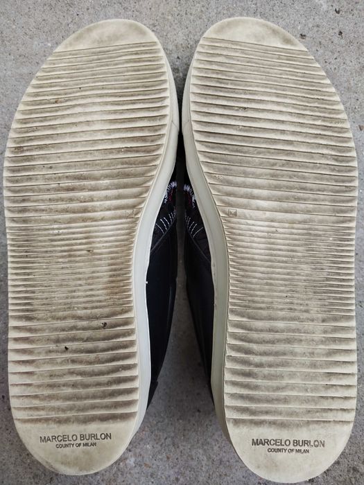 Pantofi Marcelo Burlon Flower Wings Slip-On