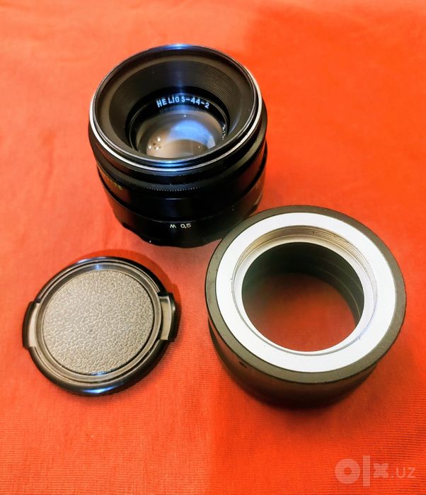 Объектив Гелиос 44-2  + Sony e - M42 адаптер