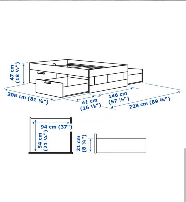 Pat ikea 140/200 + saltea+ somiera